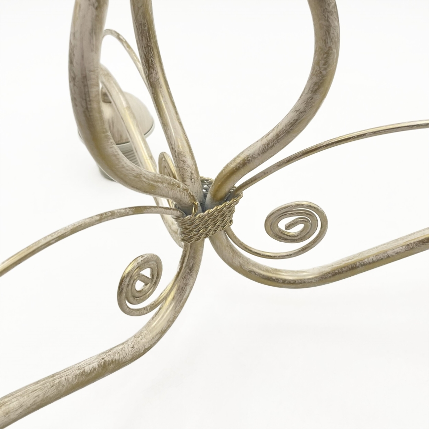 Brilagi - Lampadario LED a plafone ANTICO 3xE27/60W/230V 3000K finitura bianco patinato