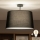 Brilagi - Lampadario LED a plafone CERIA 1xE27/60W/230V Ø 45 cm nero