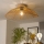 Brilagi - Lampadario LED a plafone CERIA BOHO 1xE27/40W/230V Ø 70 cm marrone/rovere