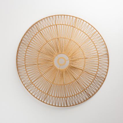 Brilagi - Lampadario LED a plafone CERIA BOHO 1xE27/40W/230V Ø 70 cm marrone/rovere