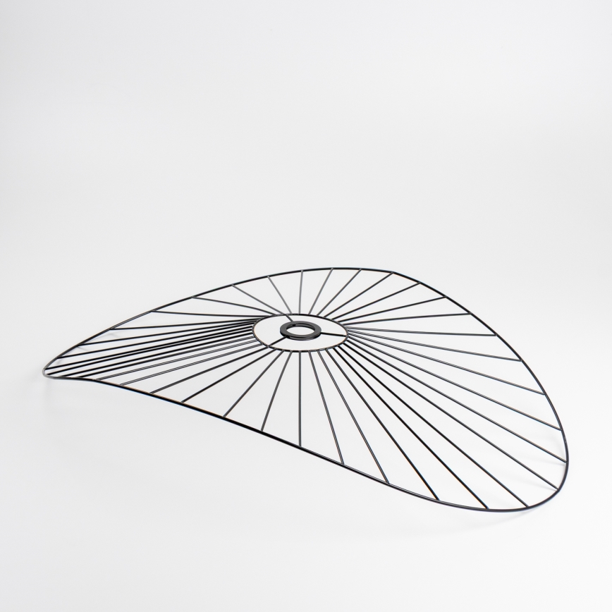 Brilagi - Lampadario LED a plafone CERIA WIRE 1xE27/40W/230V 60x80 cm nero/rovere