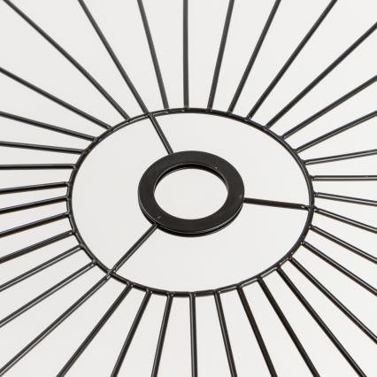 Brilagi - Lampadario LED a plafone CERIA WIRE 1xE27/40W/230V 60x80 cm nero/rovere