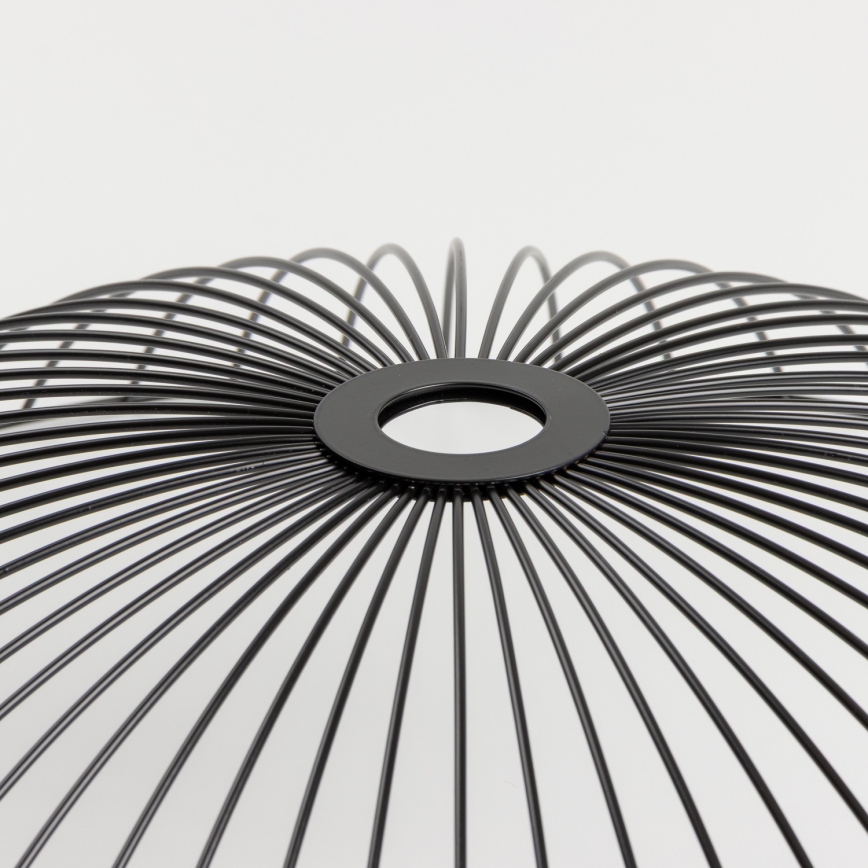 Brilagi - Lampadario LED a plafone CERIA WIRE 1xE27/40W/230V Ø 60 cm nero/rovere