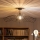 Brilagi - Lampadario LED a plafone CERIA WIRE 1xE27/60W/230V Ø 80 cm nero