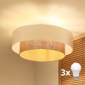Brilagi - Lampadario LED a plafone Stile BOHO 3xE27/15W/230V Ø 80 cm