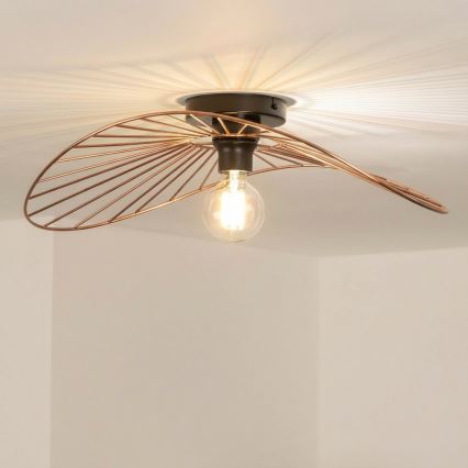 Brilagi - Lampadario LED a soffitto CERIA WIRE 1xE27/40W/230V 40x56 cm bronzo