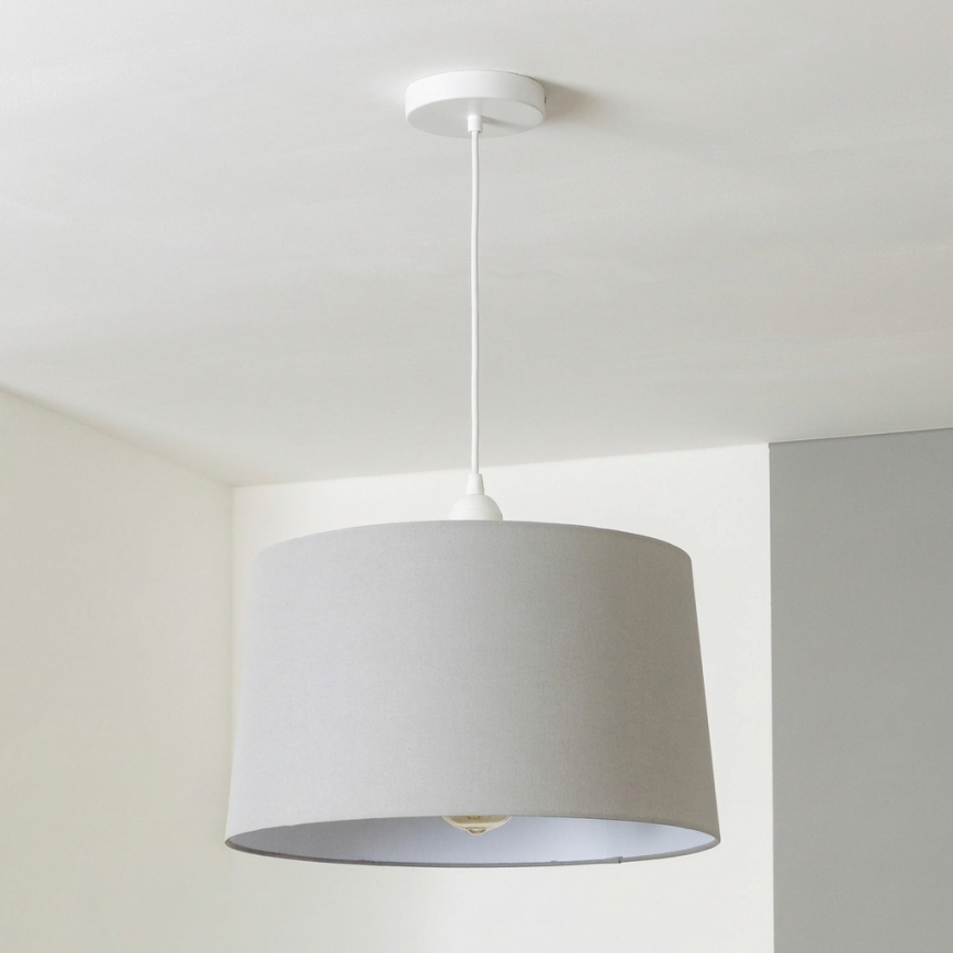 Brilagi - Lampadario LED a sospensione CERIA 1xE27/40W/230V Ø 45 cm grigio