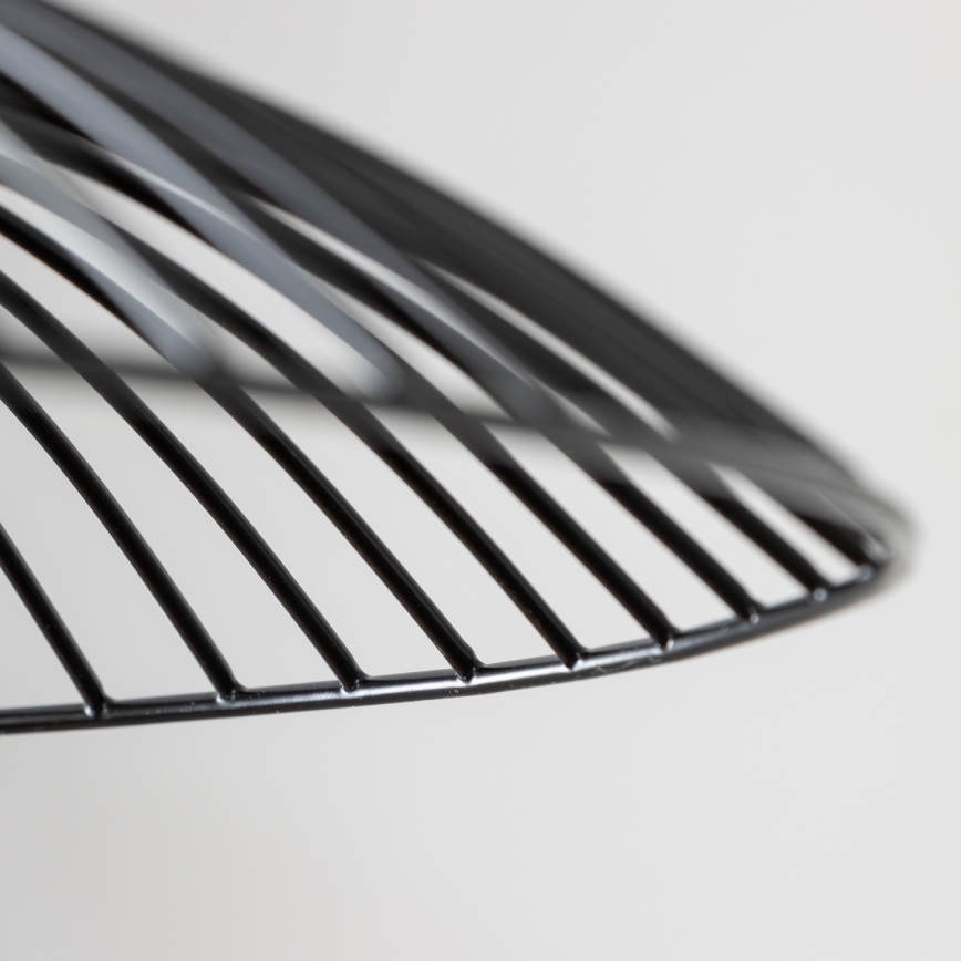 Brilagi - Lampadario LED a sospensione CERIA WIRE 1xE27/40W/230V Ø 26 cm nero