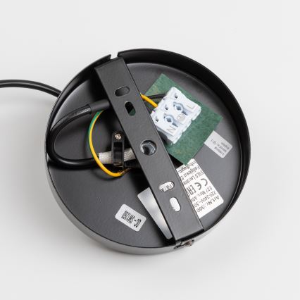 Brilagi - Lampadario LED a sospensione CERIA WIRE 1xE27/40W/230V Ø 26 cm nero