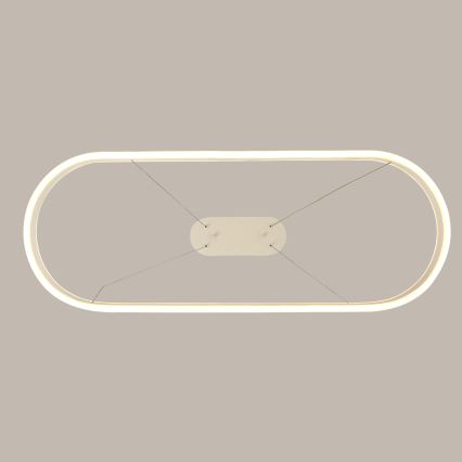 Brilagi - Lampadario LED a sospensione con cavi PONDIE LED/45W/230V 80x30 cm bianco