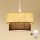 Brilagi - Lampadario LED a sospensione con cavo BOHO STYLE 1xE27/15W/230V Ø 25 cm crema/marrone