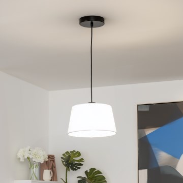 Brilagi - Lampadario LED a sospensione con cavo CERIA 1xE27/40W/230V Ø 25 cm bianco