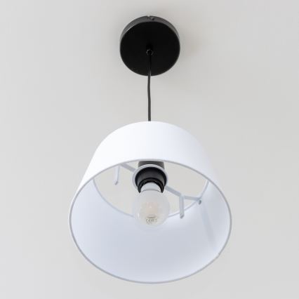 Brilagi - Lampadario LED a sospensione con cavo CERIA 1xE27/40W/230V Ø 25 cm bianco