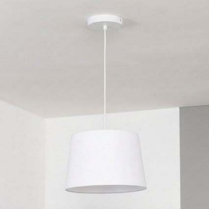 Brilagi - Lampadario LED a sospensione con cavo CERIA 1xE27/40W/230V Ø 30 cm bianco
