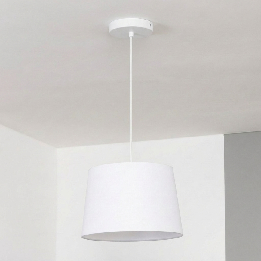 Brilagi - Lampadario LED a sospensione con cavo CERIA 1xE27/40W/230V Ø 30 cm bianco