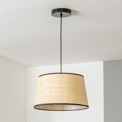 Brilagi - Lampadario LED a sospensione con cavo CERIA 1xE27/40W/230V Ø 35 cm beige
