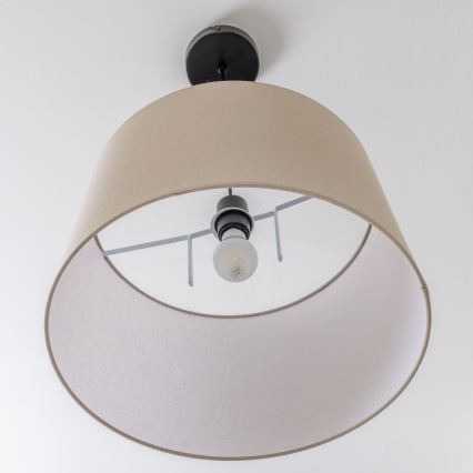Brilagi - Lampadario LED a sospensione con cavo CERIA 1xE27/40W/230V Ø 45 cm beige