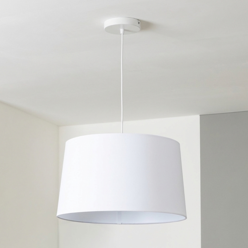 Brilagi - Lampadario LED a sospensione con cavo CERIA 1xE27/40W/230V Ø 45 cm, bianco