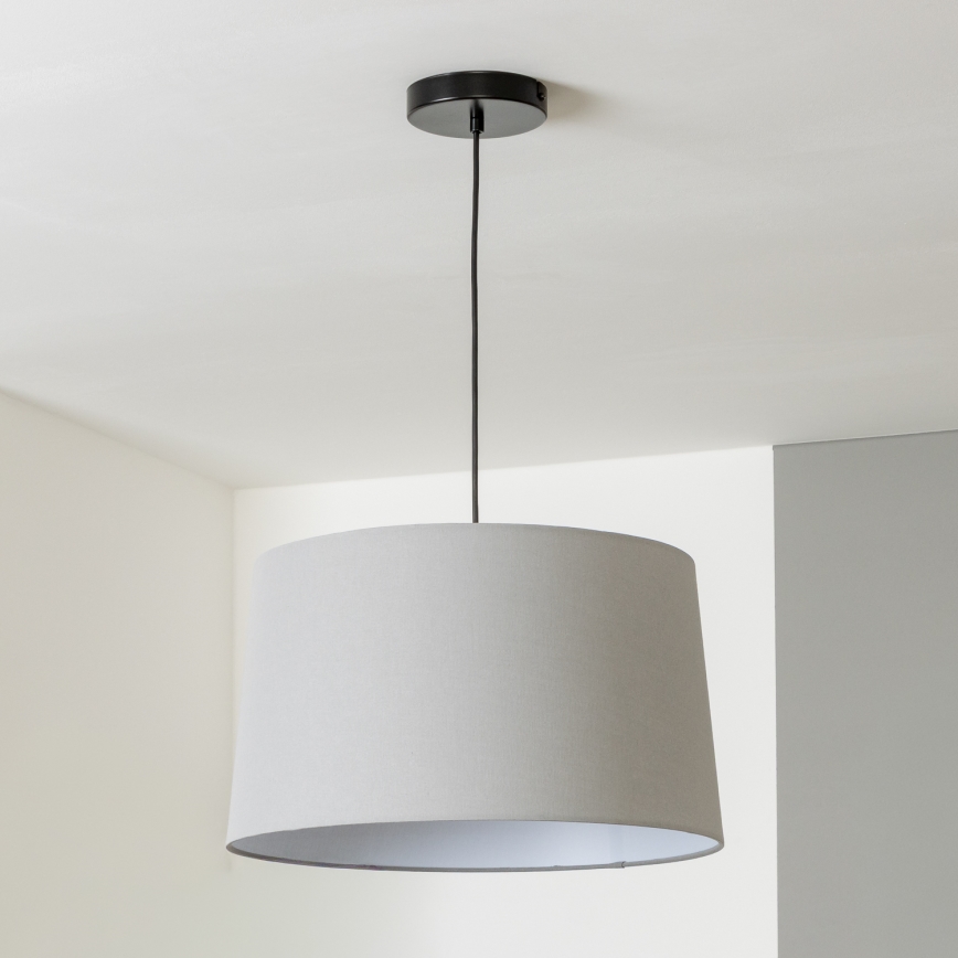 Brilagi - Lampadario LED a sospensione con cavo CERIA 1xE27/40W/230V Ø 45 cm grigio