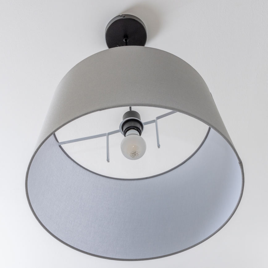 Brilagi - Lampadario LED a sospensione con cavo CERIA 1xE27/40W/230V Ø 45 cm grigio
