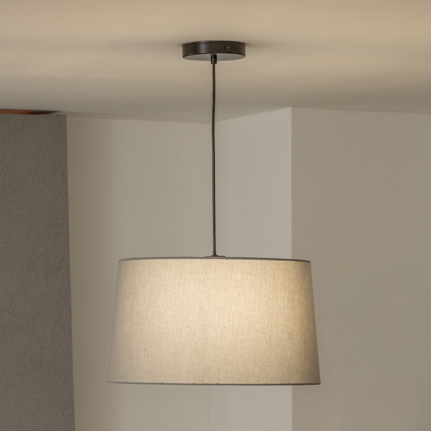 Brilagi - Lampadario LED a sospensione con cavo CERIA 1xE27/40W/230V Ø 45 cm grigio