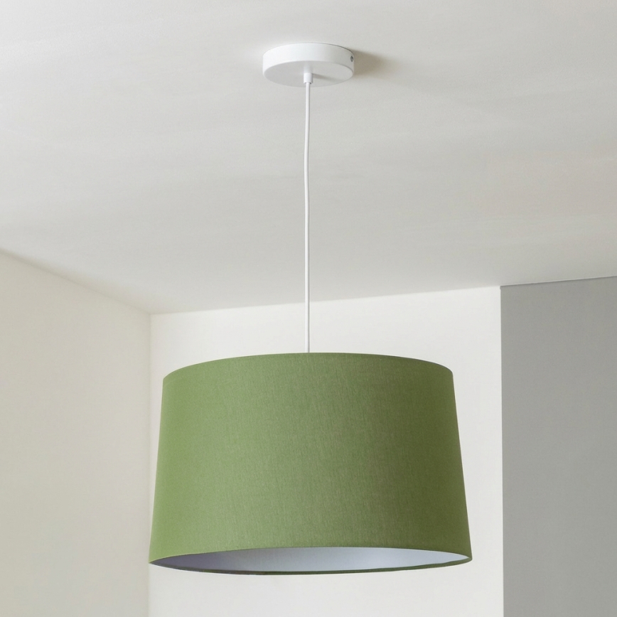 Brilagi - Lampadario LED a sospensione con cavo CERIA 1xE27/40W/230V Ø 45 cm verde