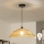 Brilagi - Lampadario LED a sospensione con cavo CERIA BOHO 1x E27/40W/230V Ø 50 cm marrone