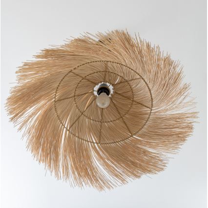Brilagi - Lampadario LED a sospensione con cavo CERIA BOHO 1xE27/40W/230V Ø 100 cm in rattan