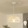 Brilagi - Lampadario LED a sospensione con cavo CERIA BOHO 1xE27/40W/230V Ø 60 cm in rattan
