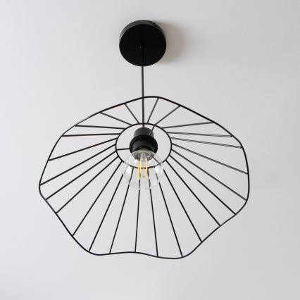 Brilagi - Lampadario LED a sospensione con cavo CERIA WIRE 1xE27/40W/230V Ø 40 cm nero