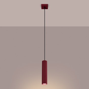 Brilagi - Lampadario LED a sospensione con cavo CRESTO 1xGU10/10W/230V bordeaux