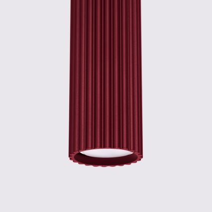 Brilagi - Lampadario LED a sospensione con cavo CRESTO 1xGU10/10W/230V bordeaux