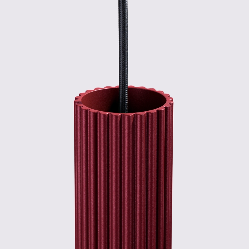 Brilagi - Lampadario LED a sospensione con cavo CRESTO 1xGU10/10W/230V bordeaux