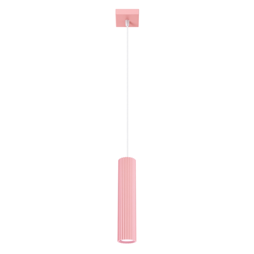 Brilagi - Lampadario LED a sospensione con cavo CRESTO 1xGU10/10W/230V rosa