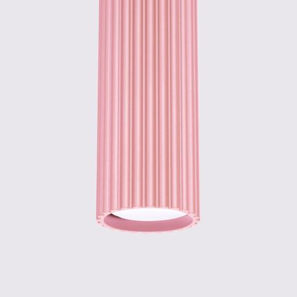 Brilagi - Lampadario LED a sospensione con cavo CRESTO 1xGU10/10W/230V rosa