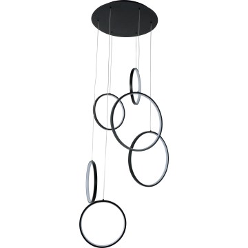 Brilagi - Lampadario LED a sospensione con cavo ECHO LED/80W/230V 4000K Ø 50 cm nero