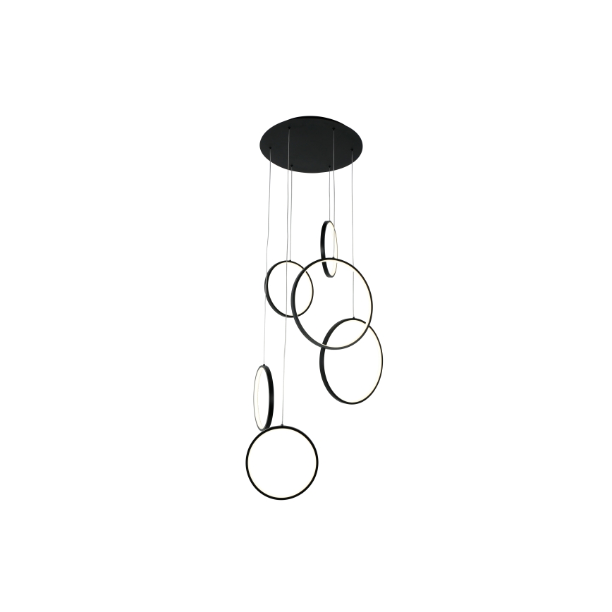 Brilagi - Lampadario LED a sospensione con cavo ECHO LED/80W/230V 4000K Ø 50 cm nero