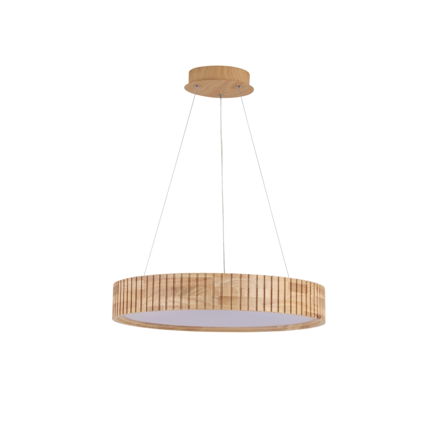 Brilagi - Lampadario LED a sospensione su cavo FALCON WOOD MODERN LED/30W/230V 3000/4000/6000K Ø 45 cm legno