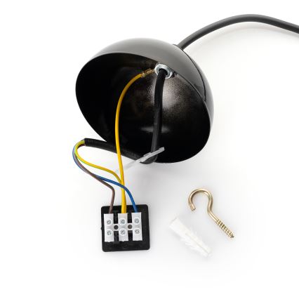 Brilagi - Lampadario LED a sospensione con cavo METALO 1xE27/40W/230V Ø 40 cm nero/ramato