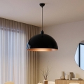 Brilagi - Lampadario LED a sospensione con cavo METALO 1xE27/40W/230V Ø 60 cm nero/ramato