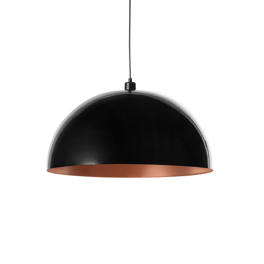 Brilagi - Lampadario LED a sospensione con cavo METALO 1xE27/40W/230V Ø 60 cm nero/ramato