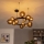 Brilagi - Lampadario LED a sospensione con cavo MILLA 15xG9/3W/230V marrone/marrone fumé
