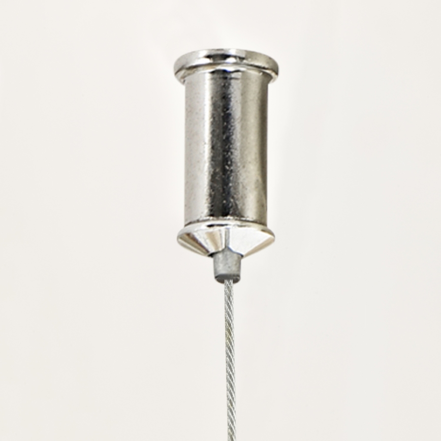 Brilagi - Lampadario LED a sospensione con cavo MILLA 15xG9/3W/230V marrone/marrone fumé
