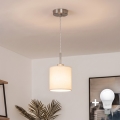 Brilagi - Lampadario LED a sospensione con cavo NUBILA 1xE27/60W/230V Ø 14 cm crema
