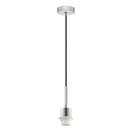 Brilagi - Lampadario LED a sospensione con cavo NUBILA 1xE27/60W/230V Ø 14 cm nero/antracite