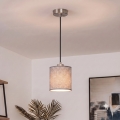 Brilagi - Lampadario LED a sospensione con cavo NUBILA 1xE27/60W/230V Ø 14 cm nero/grigio