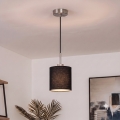 Brilagi - Lampadario LED a sospensione con cavo NUBILA 1xE27/60W/230V Ø 14 cm nero