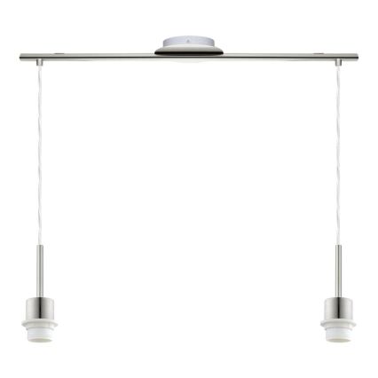 Brilagi - Lampadario LED a sospensione con cavo NUBILA 2xE27/60W/230V rosso pompeiano