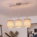 Brilagi - Lampadario LED a sospensione con cavo NUBILA 3xE27/60W/230V marrone