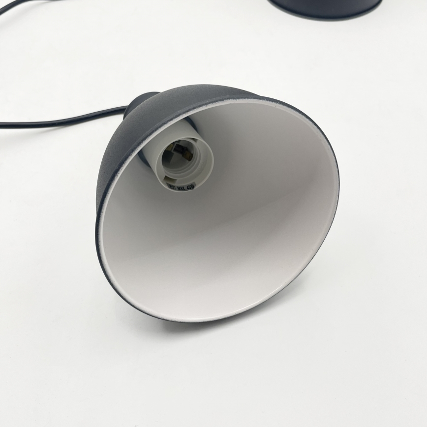 Brilagi - Lampadario LED a sospensione con cavo RIDDY 4xE27/60W/230V nero